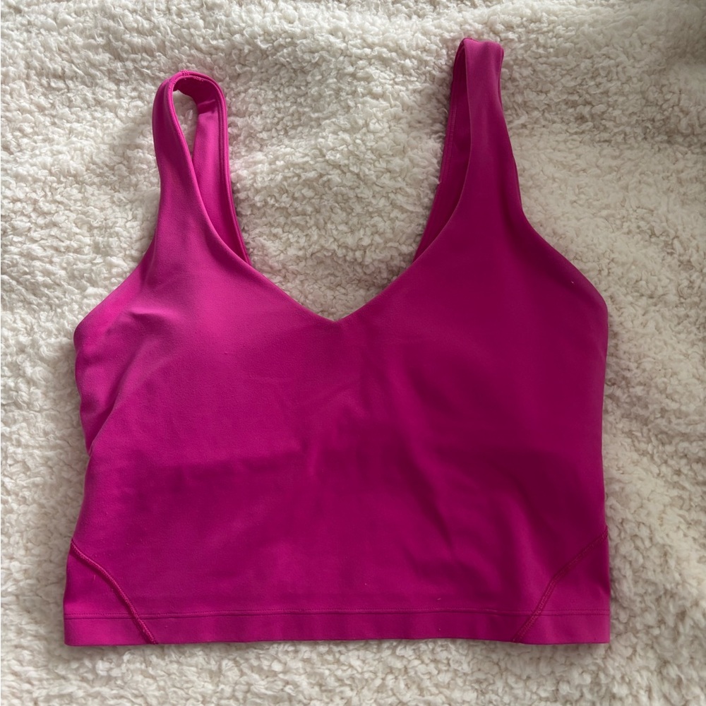 Lululemon Sonic Pink Align Tank